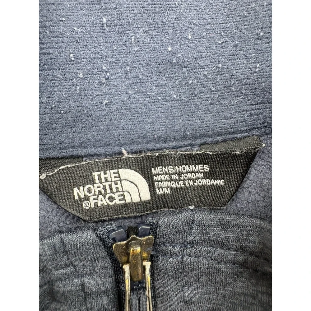 The North Face Men's Size Medium Grey Fleece Jacket 
